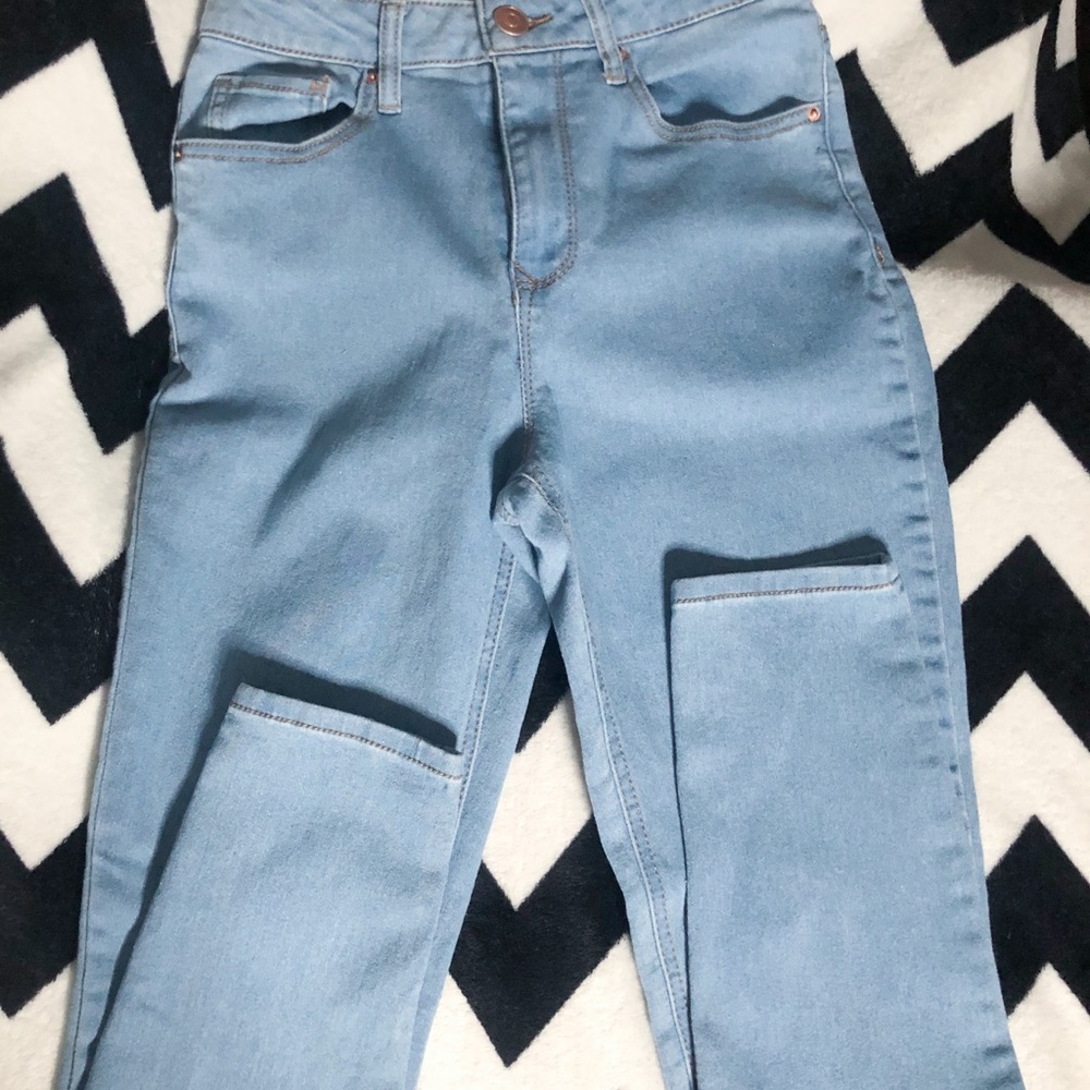 High Rise Skinny Jeans
